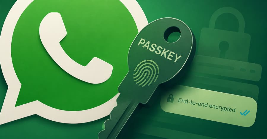 واتس‌اپ از کلیدهای عبور متعدد برای امنیت بیشتر پشتیبانی می‌کند