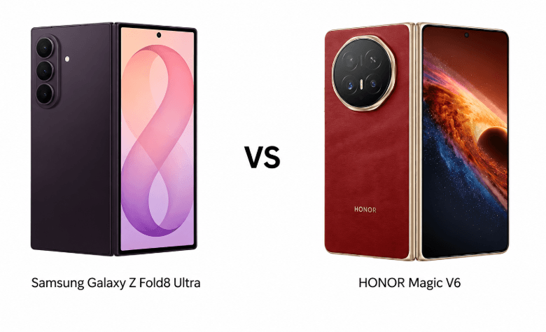 سامسونگ گلکسی Z Fold8 Ultra در برابر HONOR Magic V6