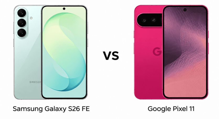 مقایسه سامسونگ گلکسی S26 FE و گوگل پیکسل 11: آیا پیکسل ارزش ۲۰۰ دلار هزینه بیشتر را دارد؟