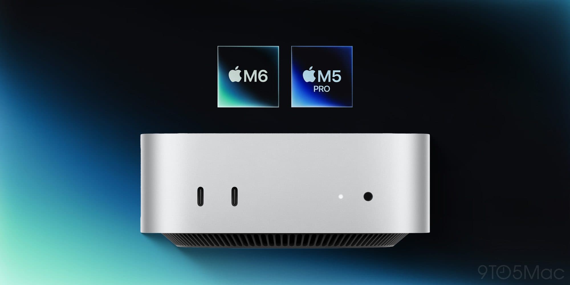 معرفی مک مینی جدید اپل با پردازنده‌های قدرتمند M6 و M5 Pro