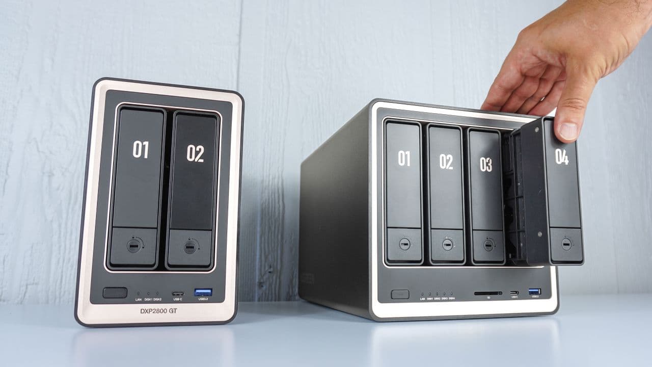 مقایسه گرین DXP2800 GT و DXP4800 GT: هنگام جایگزینی فضای ابری گرانقیمت به چه مقدار ظرفیت NAS نیاز دارید؟