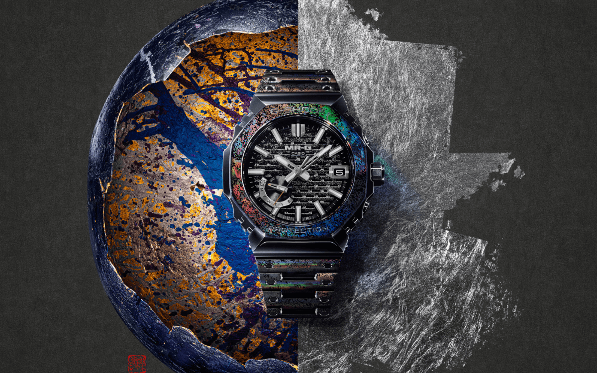 معرفی ساعت لوکس کاسیو G-Shock با ورق پلاتین واقعی