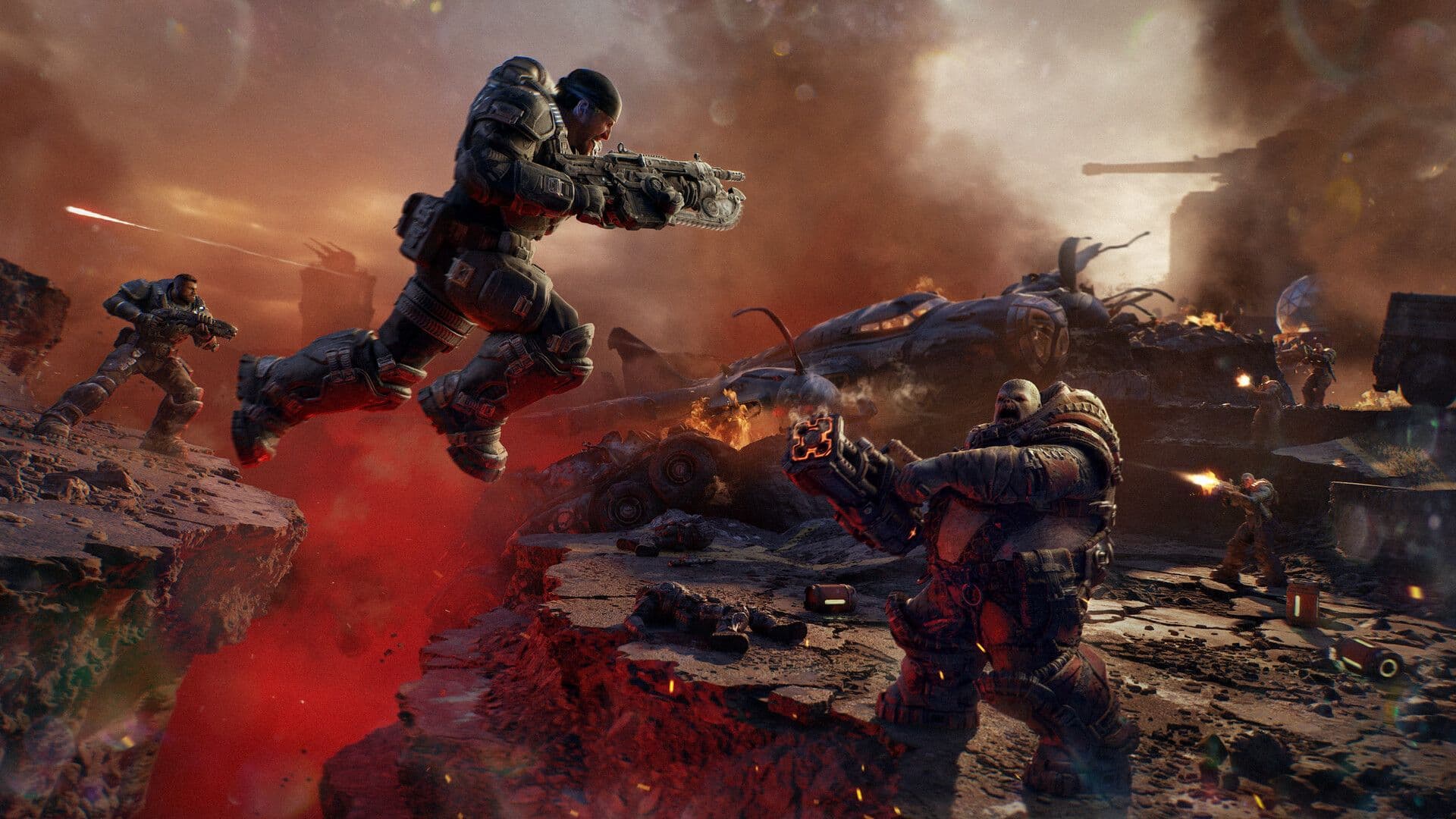 عملکرد سنگین پردازنده در Gears of War E-Day
