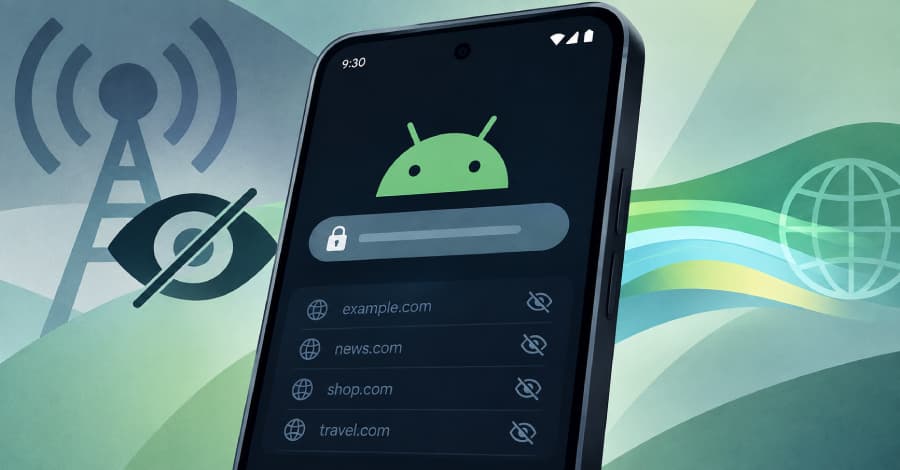 اندروید ۱۷ با قابلیت ECH سراسری برای افزایش حریم خصوصی