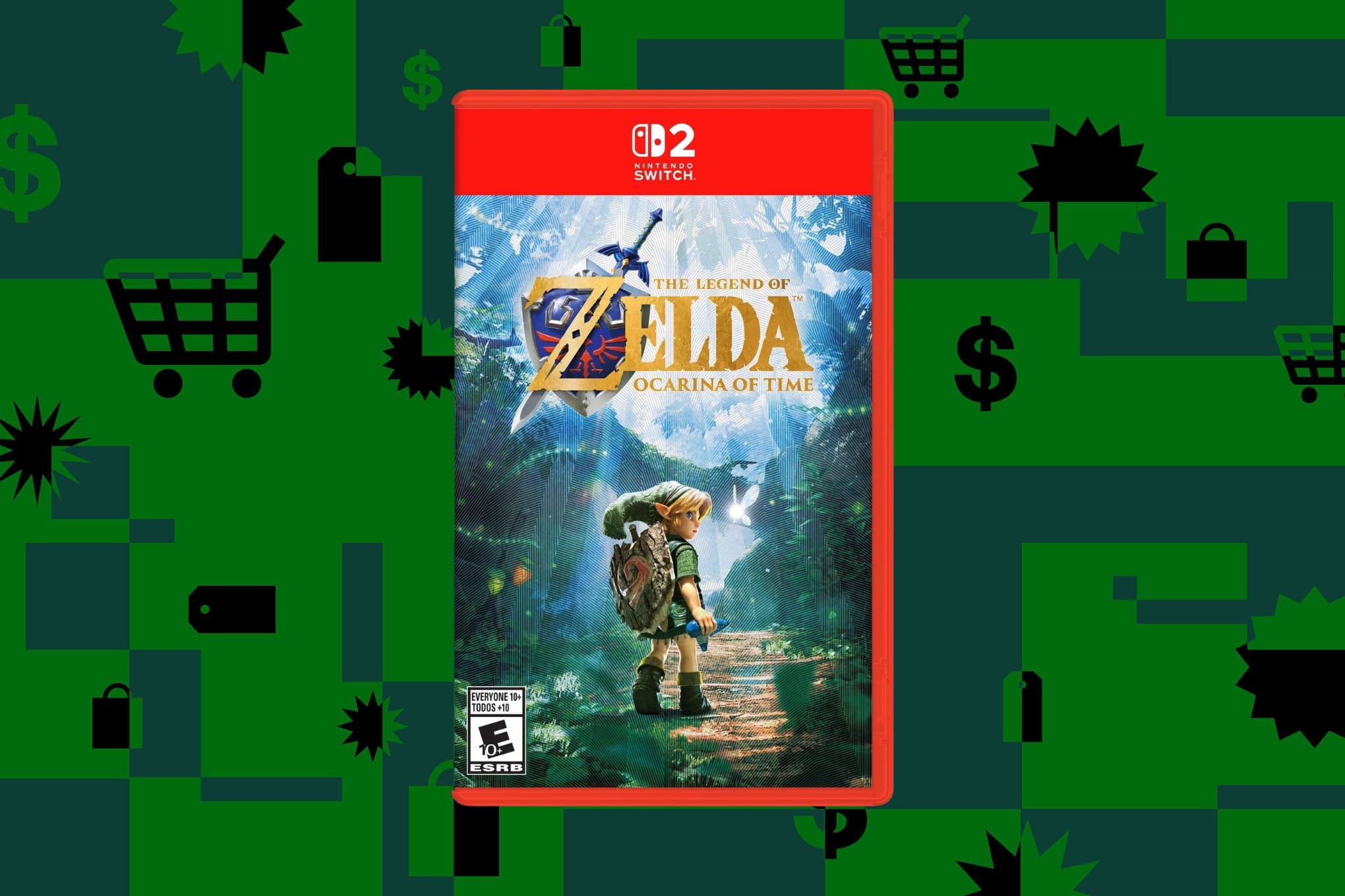 پیشسفارش نسخه فیزیکی بازی Ocarina of Time با تخفیف در والمارت