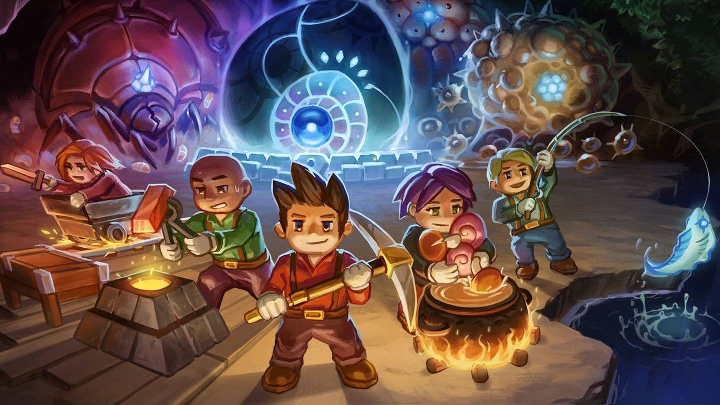 آپدیت جدید بازی Core Keeper با نام Riders of the Underground