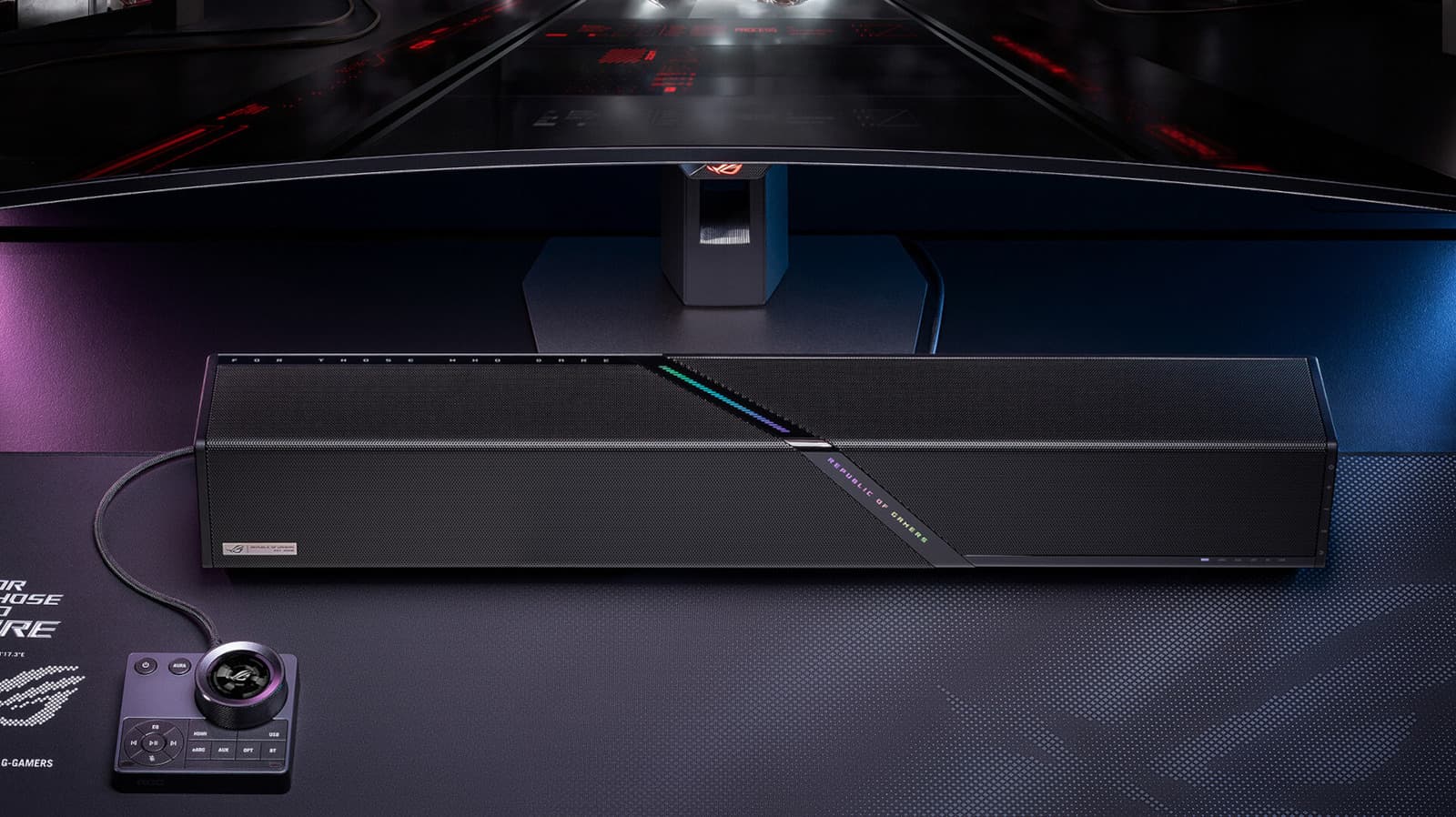عرضه اولین ساندبار گیمینگ ایسوس با نام ROG Gjallar در آمریکا