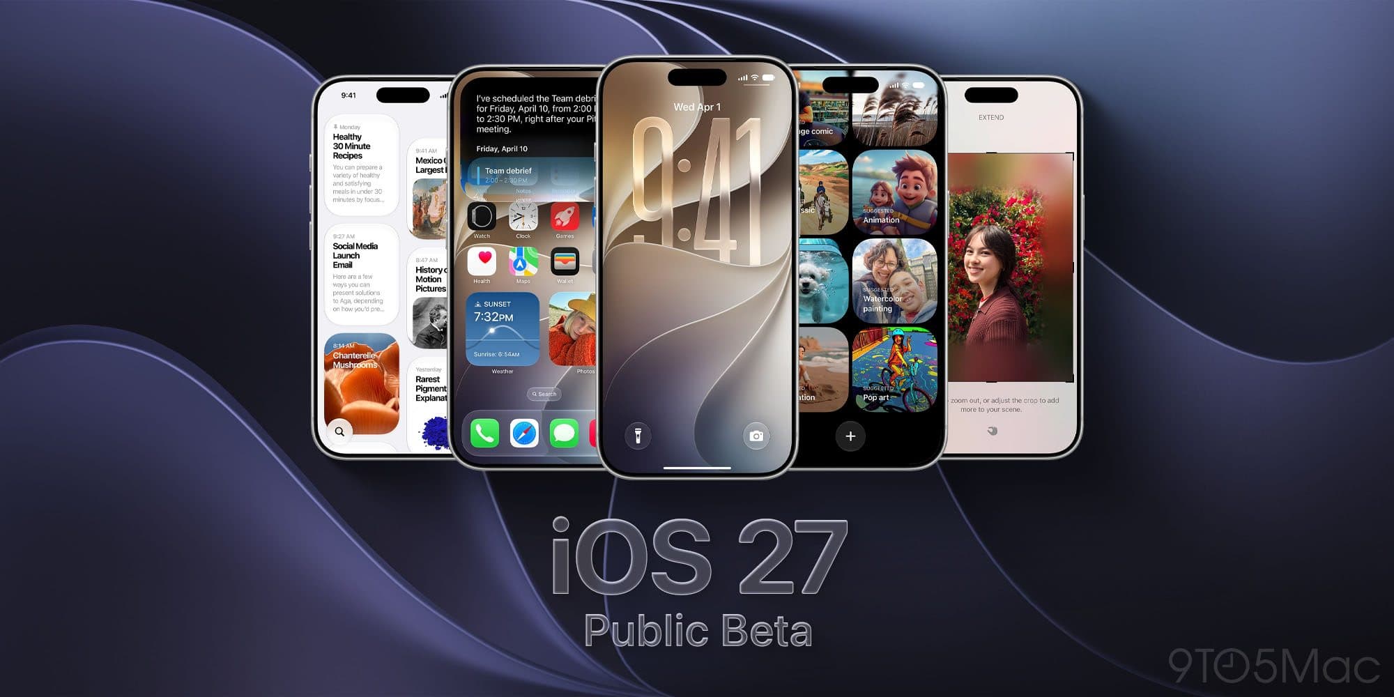 اپل چهارمین بتای عمومی iOS 27، macOS 27، iPadOS 27 و tvOS 27 را منتشر کرد