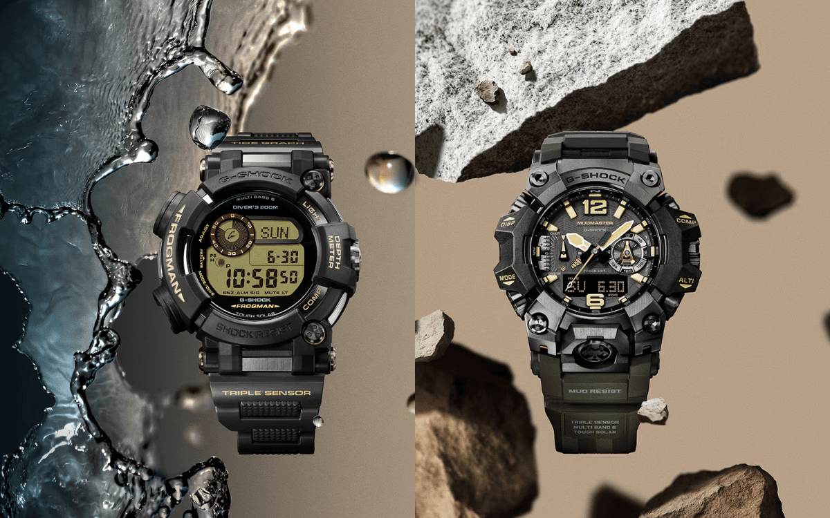 معرفی ساعتهای جدید و پریمیوم کاسیو Frogman و Mudmaster