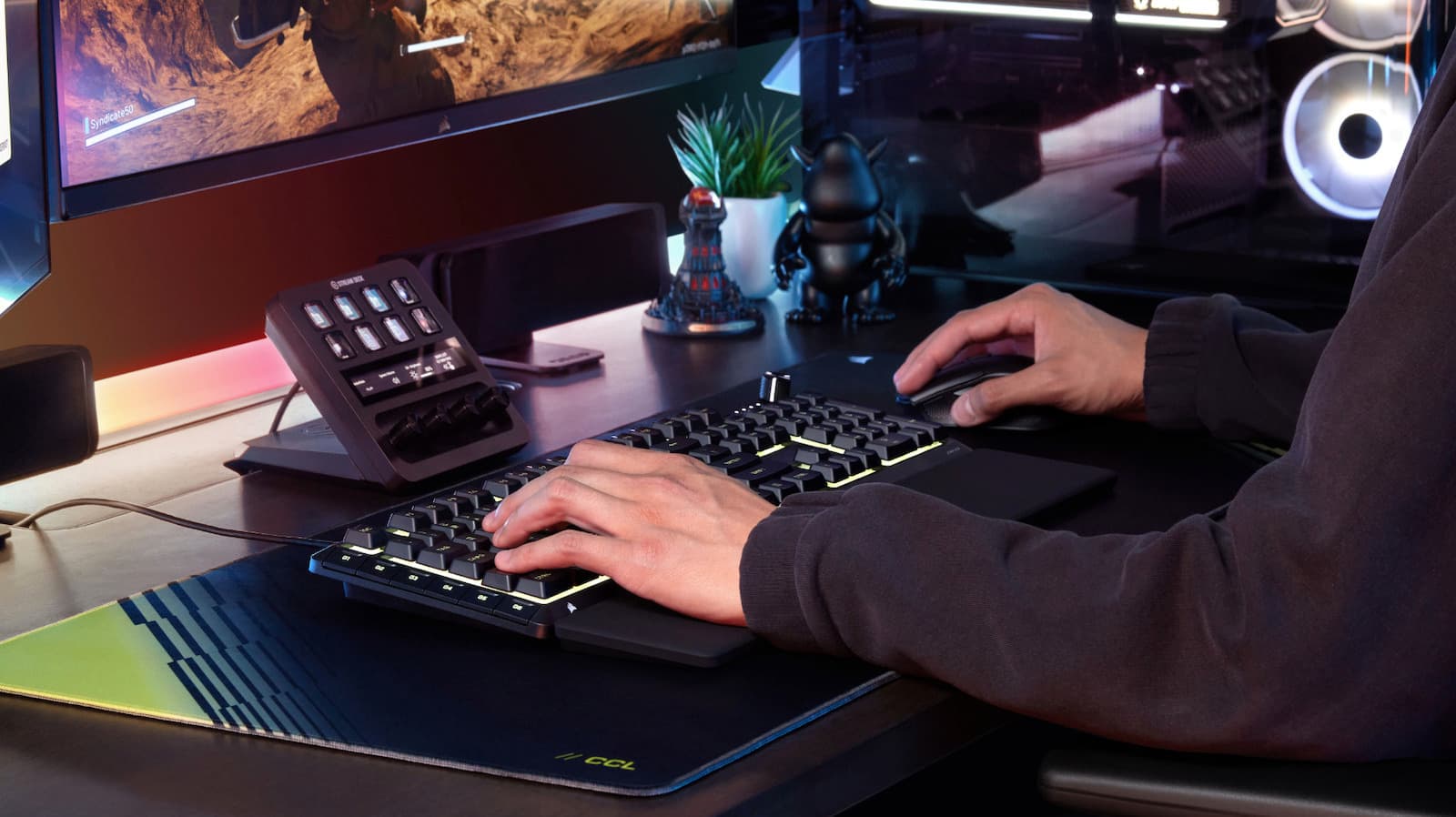 معرفی کیبوردهای گیمینگ جدید کورسیر با دکمه کنترل