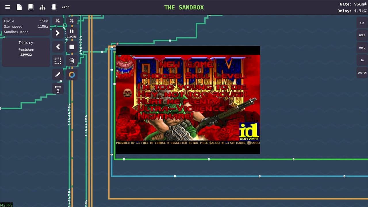 اجرای بازی Doom روی پردازنده سفارشی طراحیشده با هوش مصنوعی