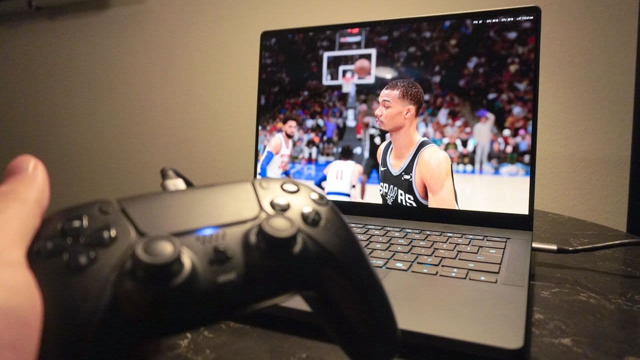 تست فناوری DLSS 5 انویدیا در بازی NBA 2K27 روی لپتاپ گیمینگ