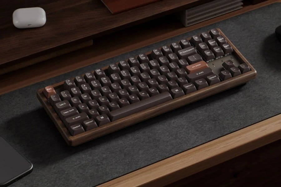 معرفی کیبورد کیچران K8 HE All-Wood با بدنه چوب گردو